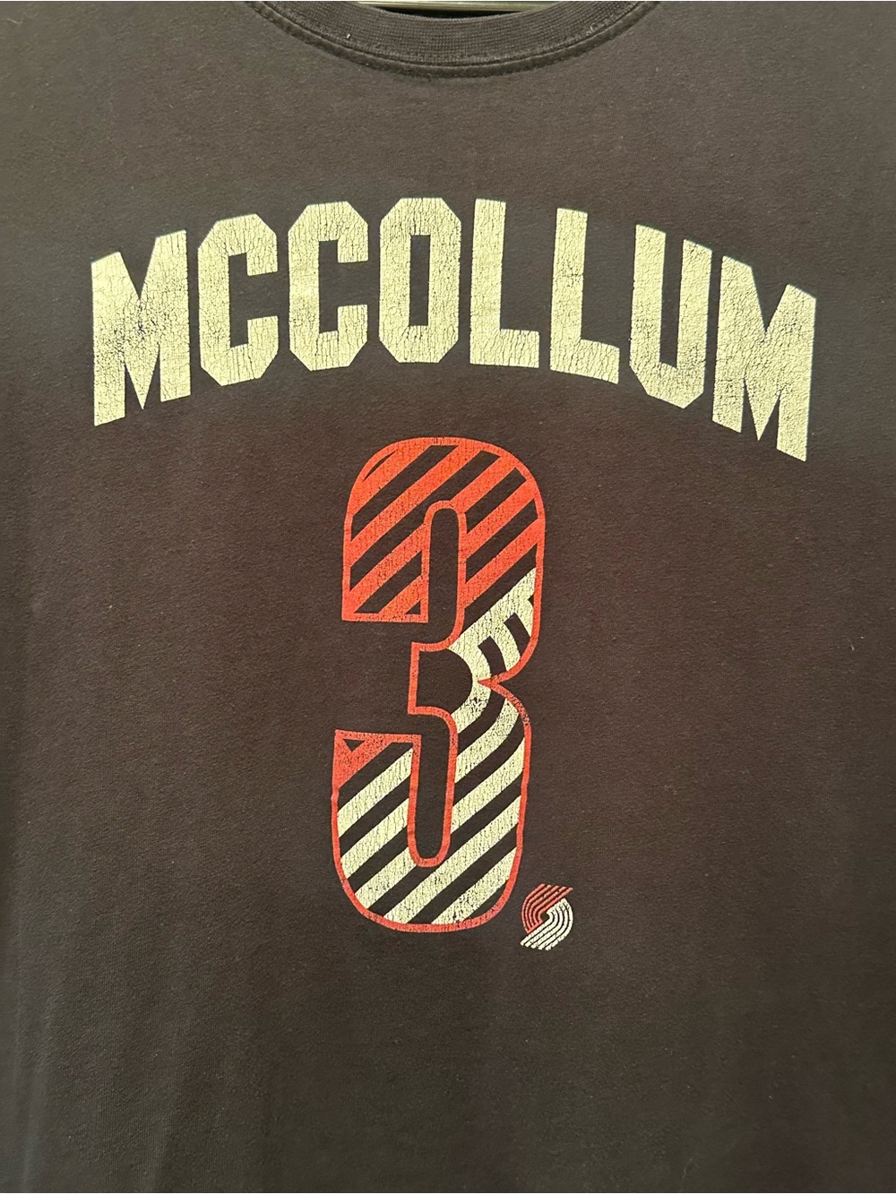 McCollum #3 Trailblazers Graphic Tee